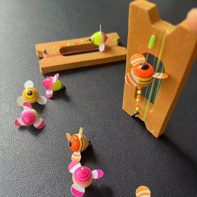 小物钓旋转浮漂线组新半月鱼钩套装微物鱼漂溪流钓组小物漂线组