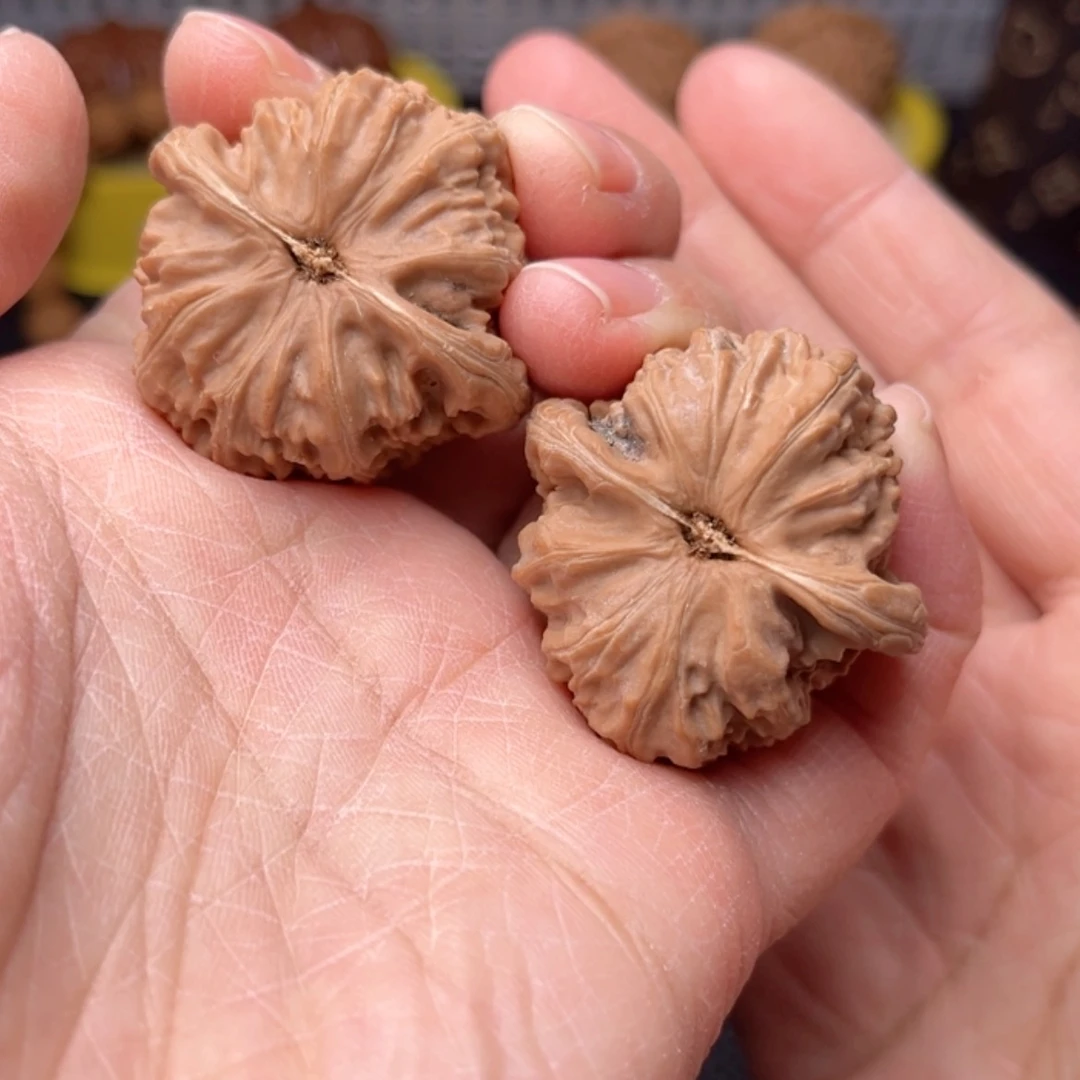 【闪购商品】文玩核桃吊坠37白狮子