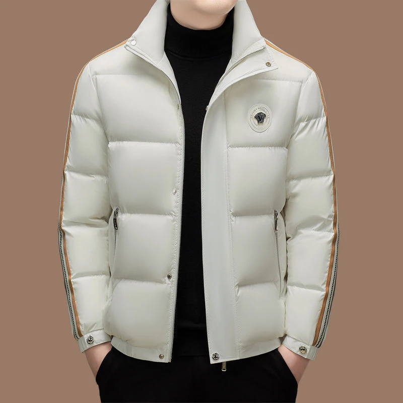 意大利大牌轻奢羽绒服男装冬季爆款2024新款男士羽绒服男装秋冬款
