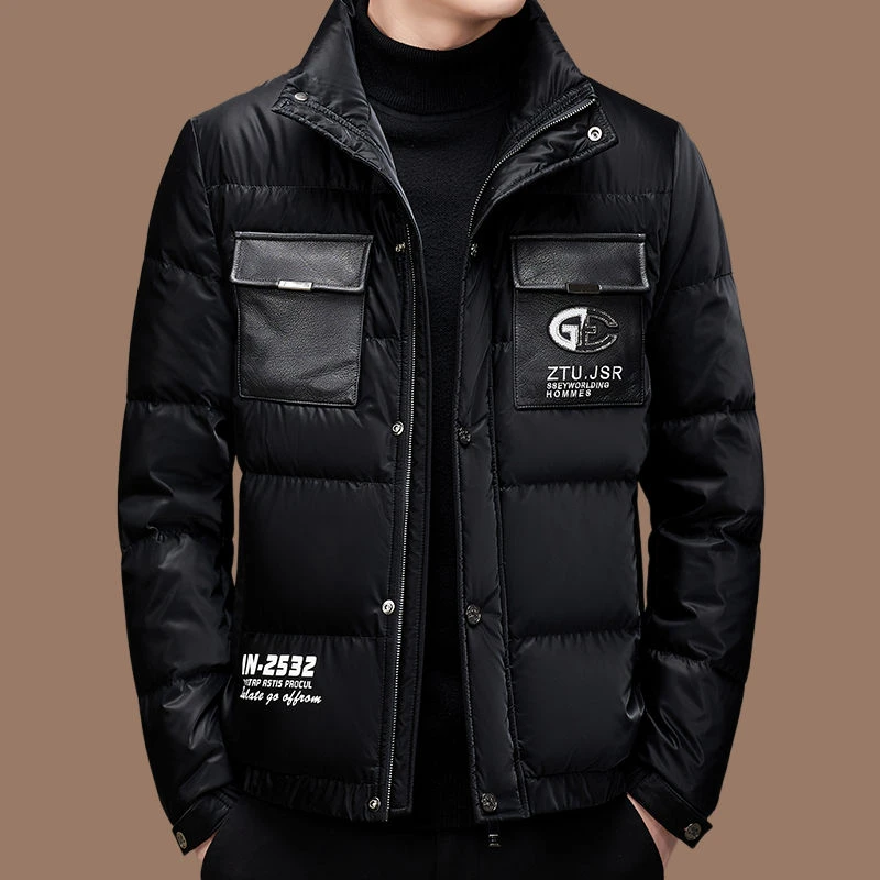 意大利大牌轻奢男装秋冬款羽绒服男款爆款2025新款正品羽绒服推荐