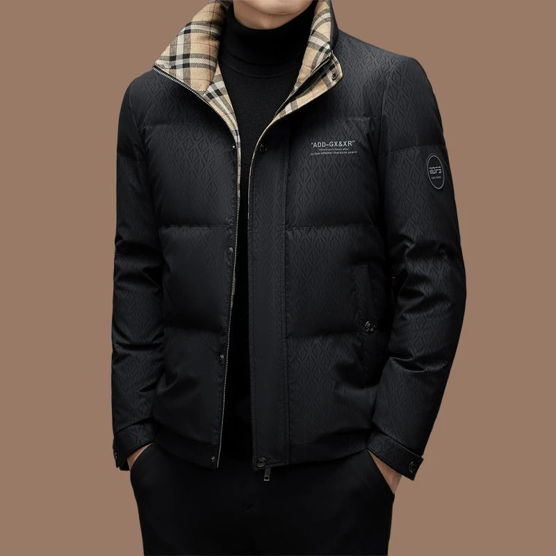 意大利大牌轻奢男装秋冬款羽绒外套男款爆款2025新款正品潮流推荐