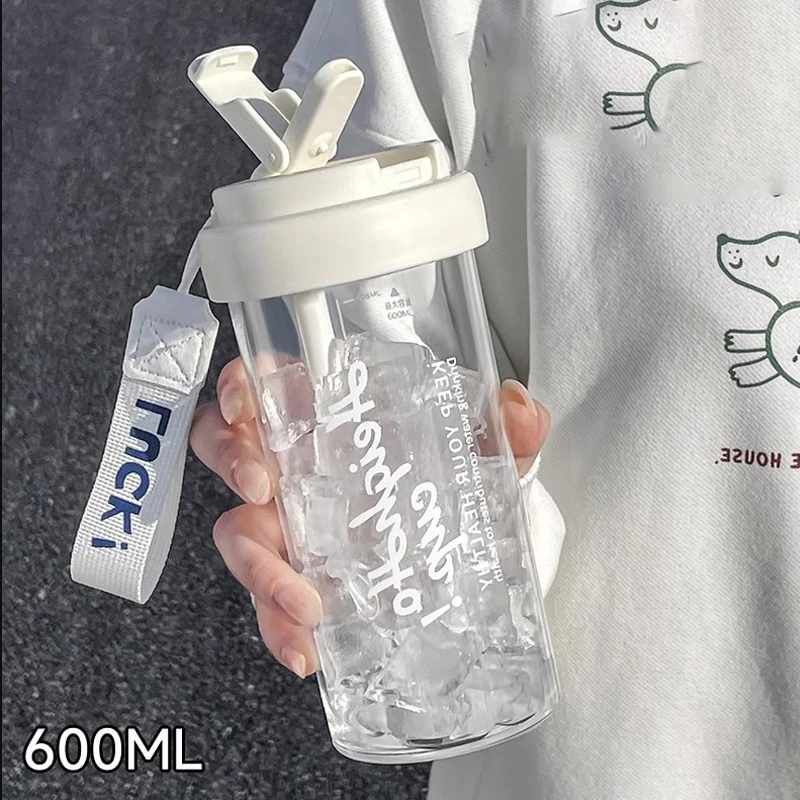 茶水分离花茶杯/爆品日发万单网红可爱便携健身透明简约大容量