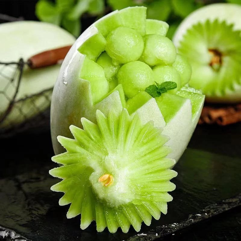 头茬新鲜海南玉菇甜瓜冰激凌香瓜蜜瓜新鲜当季水果2-9斤产地直发