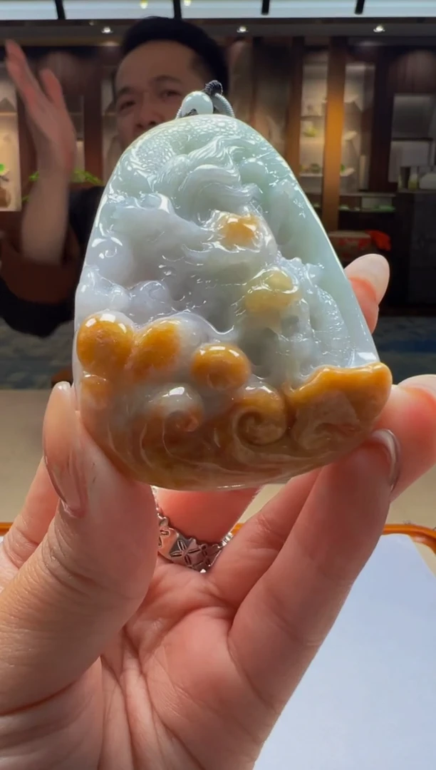 【闪购商品】翡翠颈饰未镶嵌Q2024-9-23-235
