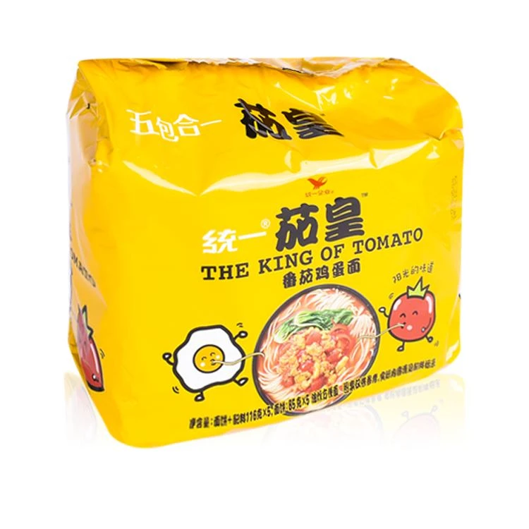 统一 茄皇番茄鸡蛋面组包116g*5/组
