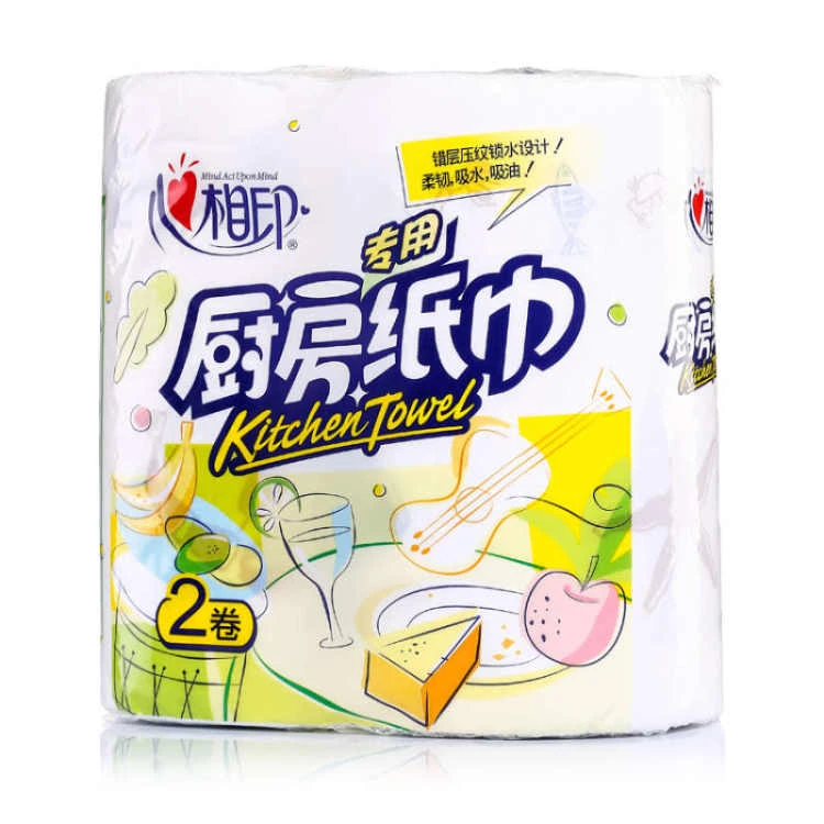 心相印 KT102厨房纸巾75节*2卷/包