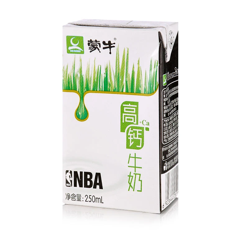 蒙牛 高钙纯牛奶250ml/盒