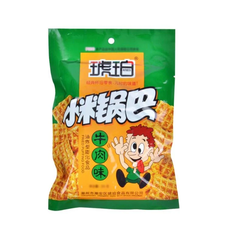 琥珀 小米锅巴牛肉味43g/袋
