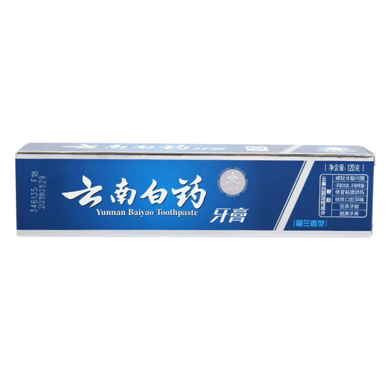 云南白药 云南白药牙膏留兰香型120g/支