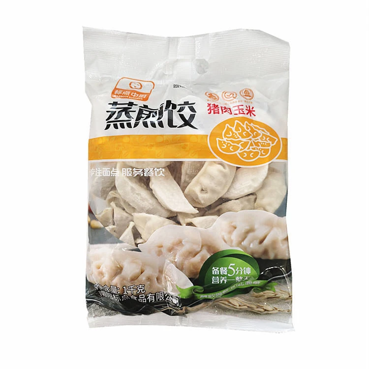 标点 猪肉玉米蒸煎饺1kg/袋