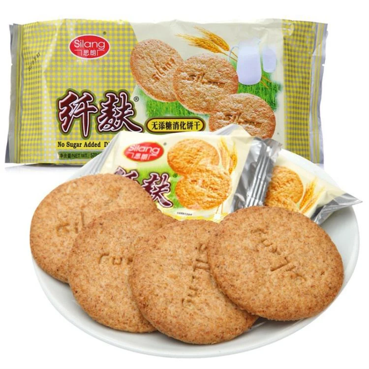 思朗 纤麸木糖醇消化饼570g/袋