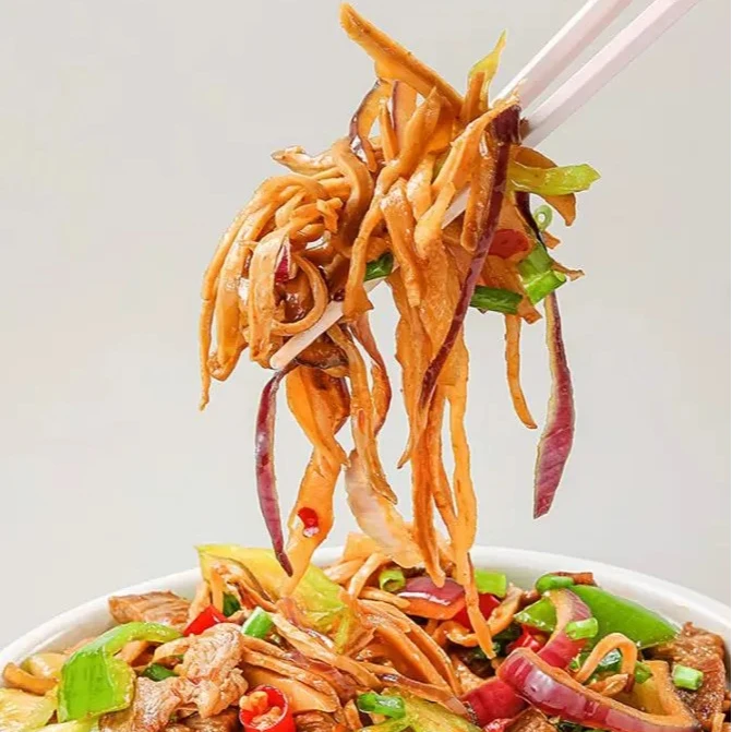 小鱼助农 笋丝腌菜