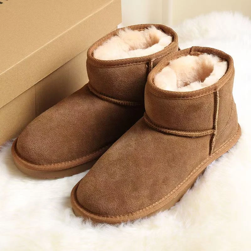 时尚百搭雪地靴（非图片款请直播间下单）保暖加绒加厚女款平底