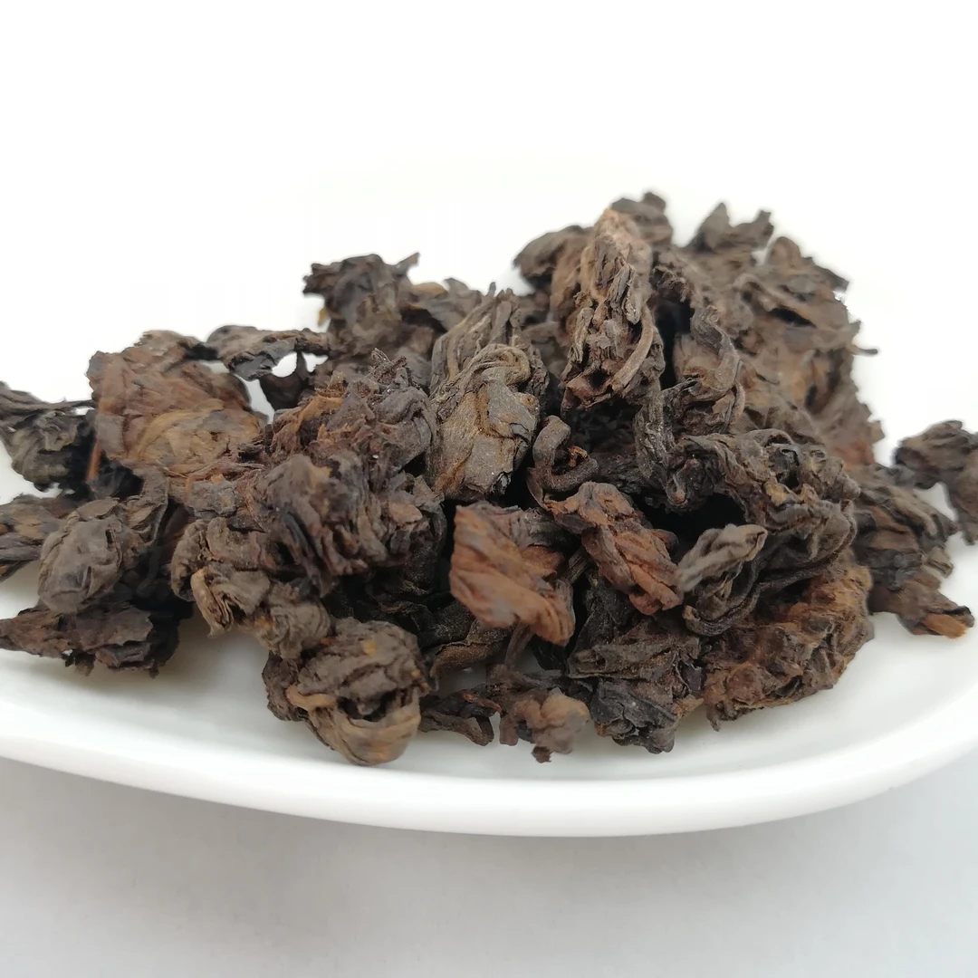 茗小好小茶头 普洱熟茶 红浓透亮甘醇顺滑临沧茶区春茶原料纸袋装