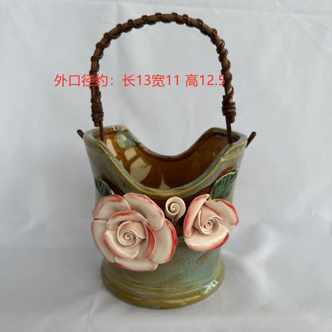 手工制作多肉花盆