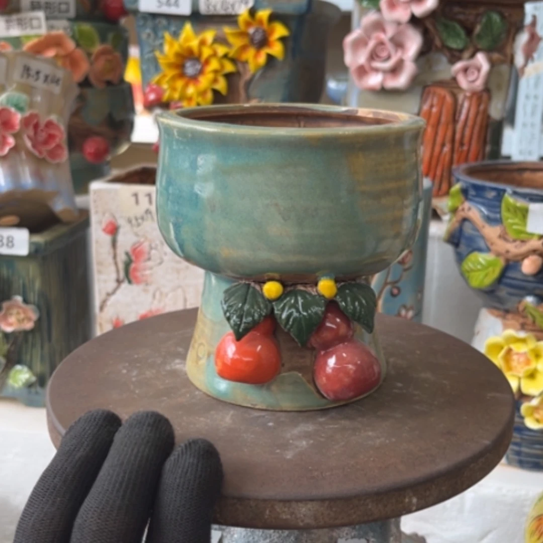 【闪购商品】紫砂花盆陶瓷制品