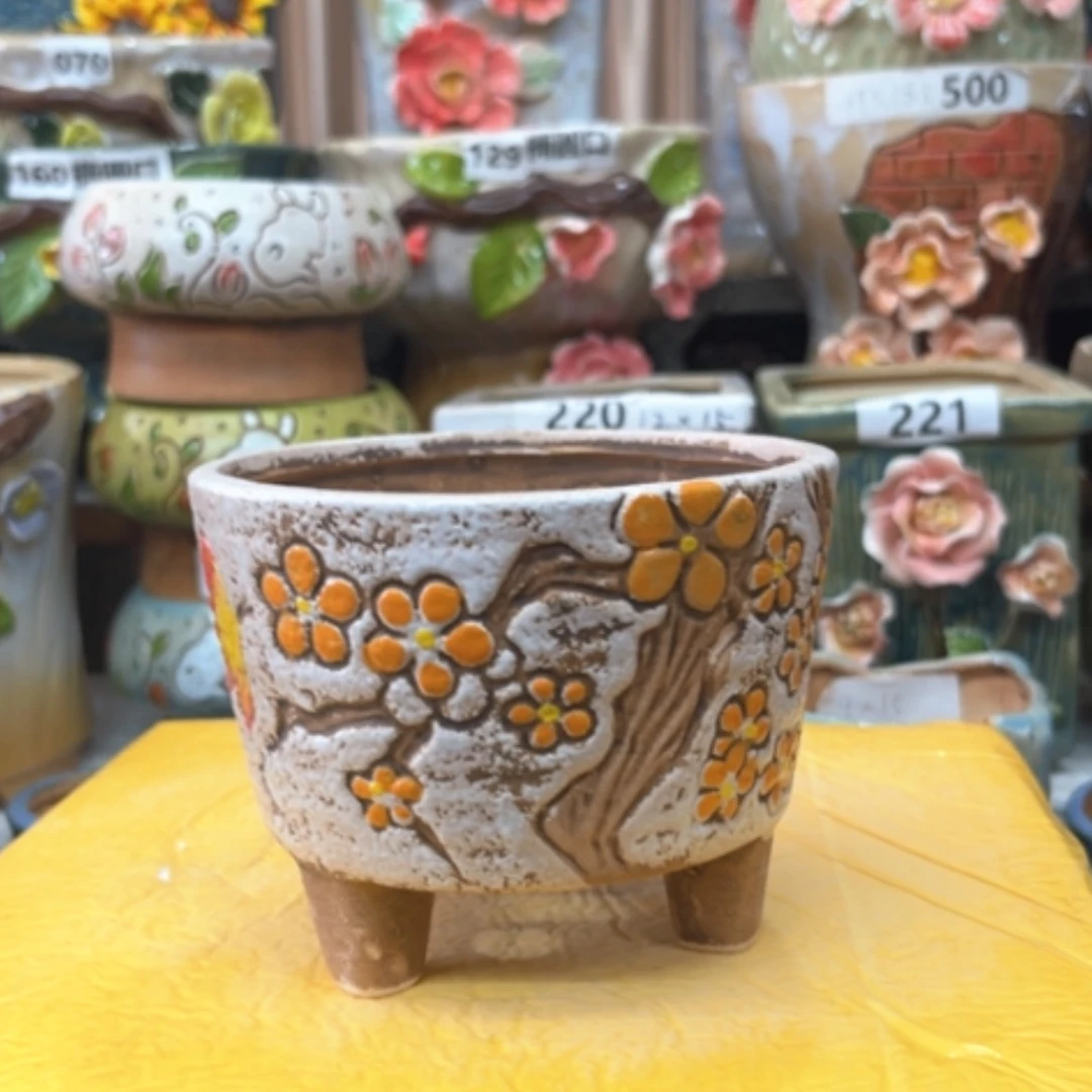 【闪购商品】紫砂花盆陶瓷制品