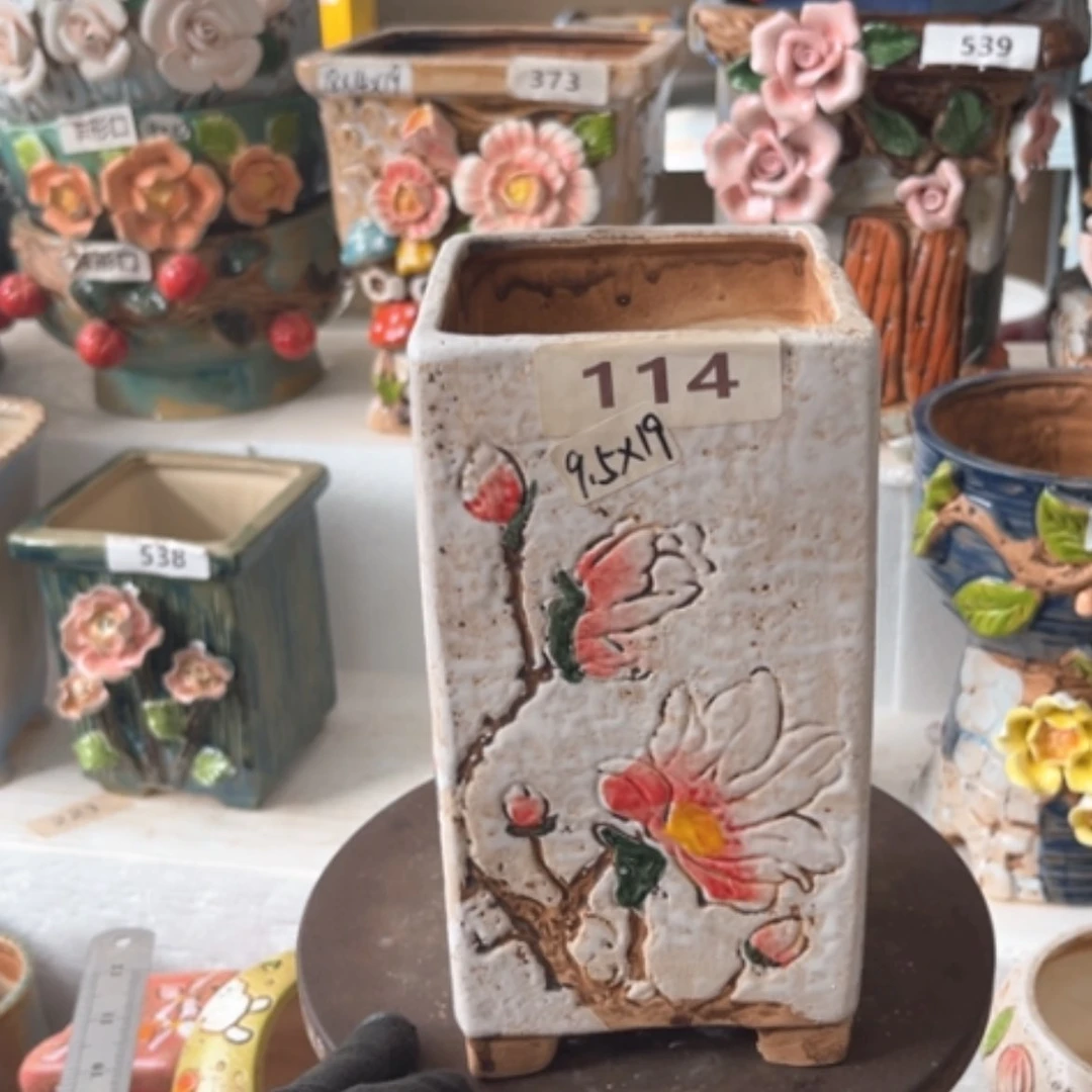 【闪购商品】紫砂花盆陶瓷制品