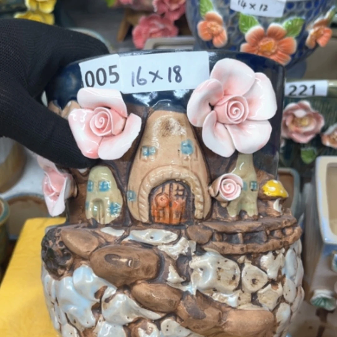【闪购商品】紫砂花盆陶瓷制品