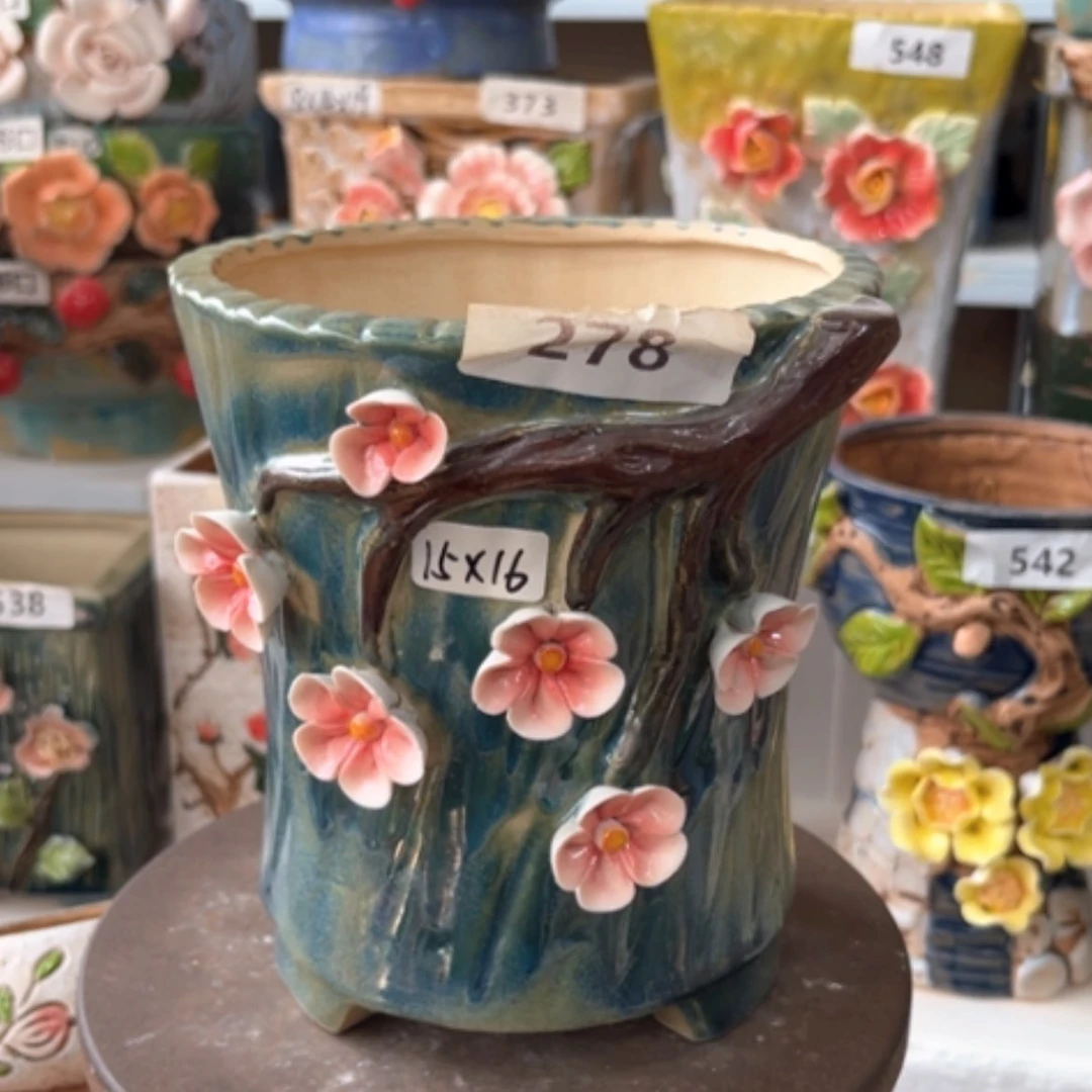 【闪购商品】紫砂花盆陶瓷制品