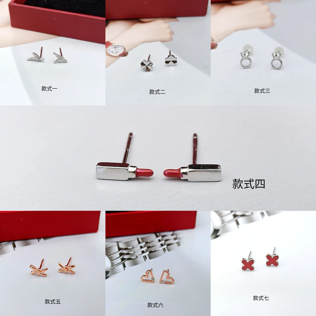 925银耳饰 特惠|时尚精致潮流气质直针女款耳钉925纯银耳饰首饰