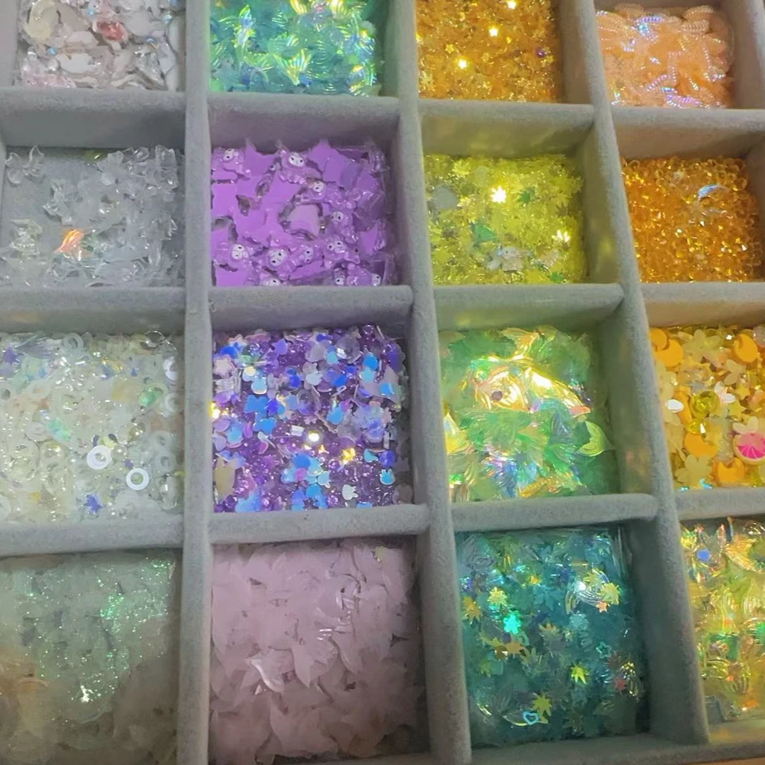 直播款【下单截图】手工DIY美甲材料树脂花花透钻仙仙软陶碎石扫货