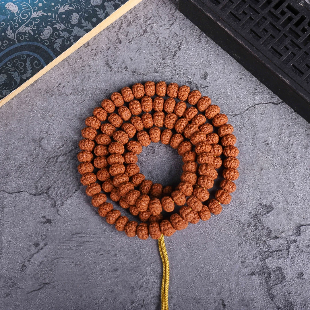 树魔5瓣小金刚菩提手串108颗9-12MM