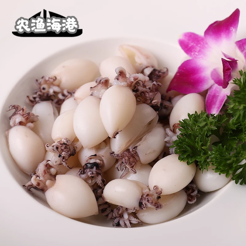 农渔海港生墨鱼仔（低脂高蛋白）去皮去骨去内脏