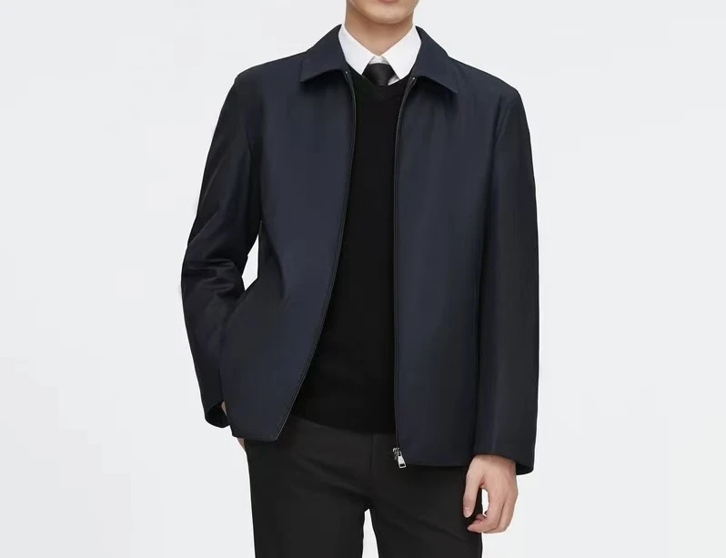 8005男士休闲夹克鹅