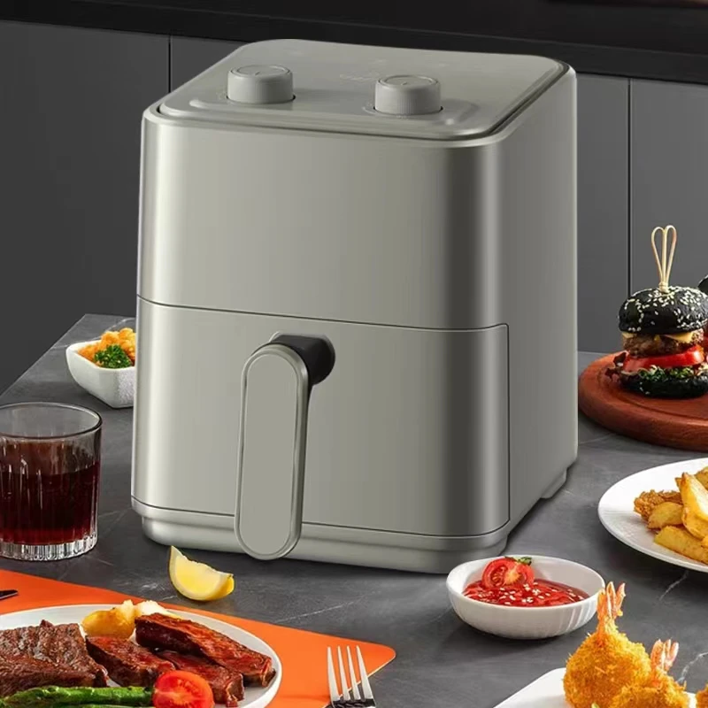 美岭6.0L空气炸锅全自动低脂一体机智能空气炸锅家用无油烟