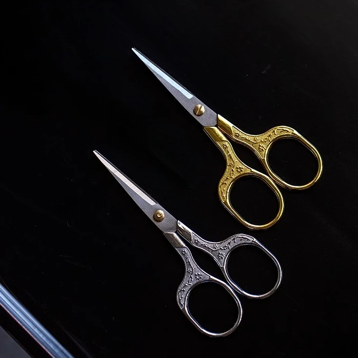 不锈钢剪纸刀小号茶叶袋剪刀茶艺专用剪子家用线头剪功夫茶具配件