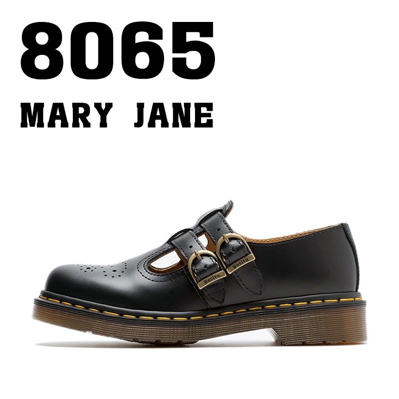 BOSITU【CLC】经典系列2024新款8065Mary Jane雕花双扣玛丽珍单鞋