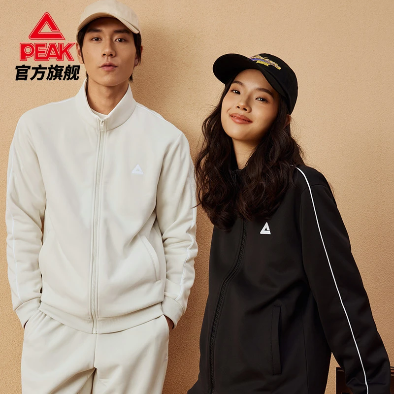 【匹克】匹克针织加绒开胸长袖套装-FR1234057/8 FR1241027/8-HB6