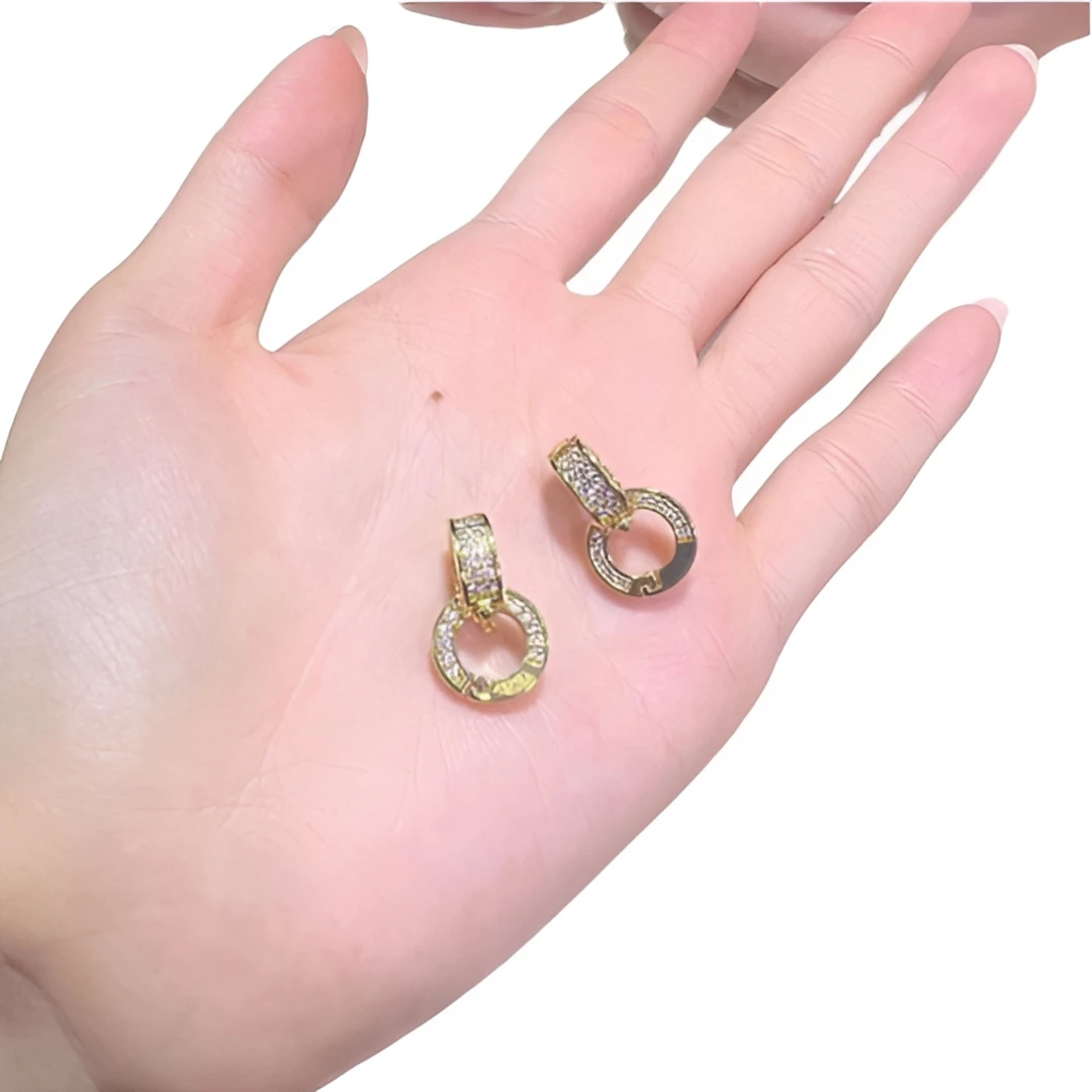 925银银制品 【逍遥】时尚设计款百搭吊坠扣（001/136/多样性发/1件）