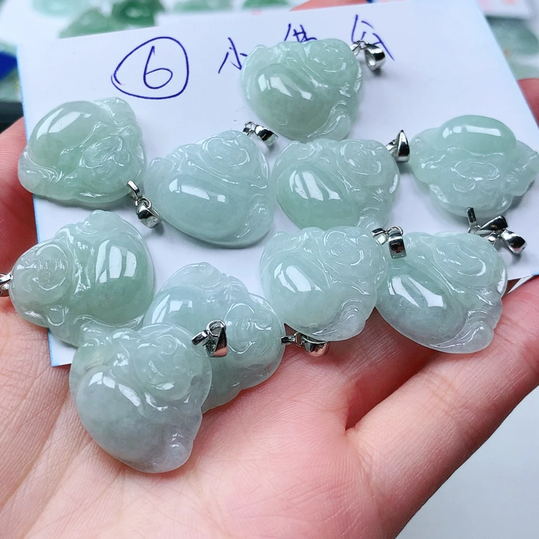 【闪购商品】翡翠颈饰银S925镶嵌多样性一件发货