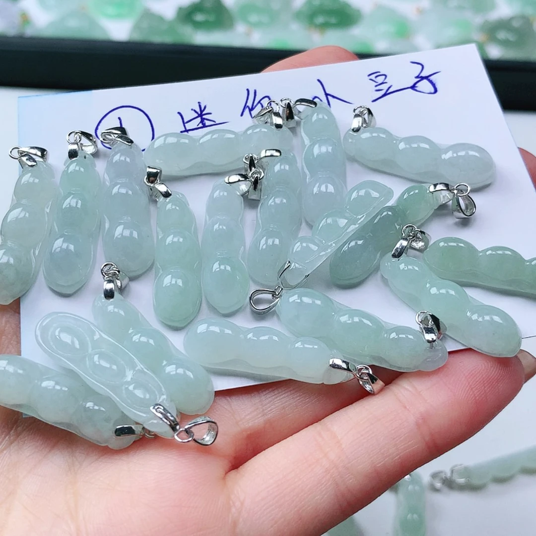 【闪购商品】翡翠颈饰银S925镶嵌多样性一件发货