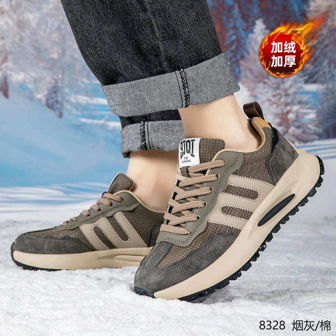 2024 秋冬 新款 阿甘鞋 皮面 低帮 轻便 软底 防滑