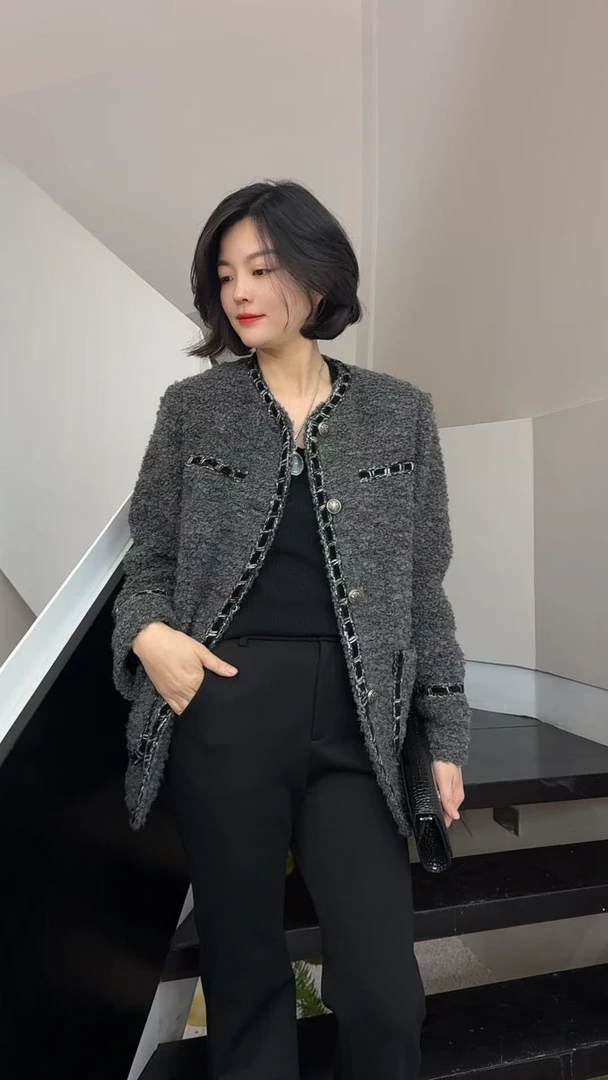 【TANTAN】气质时尚百搭小香风外套#149