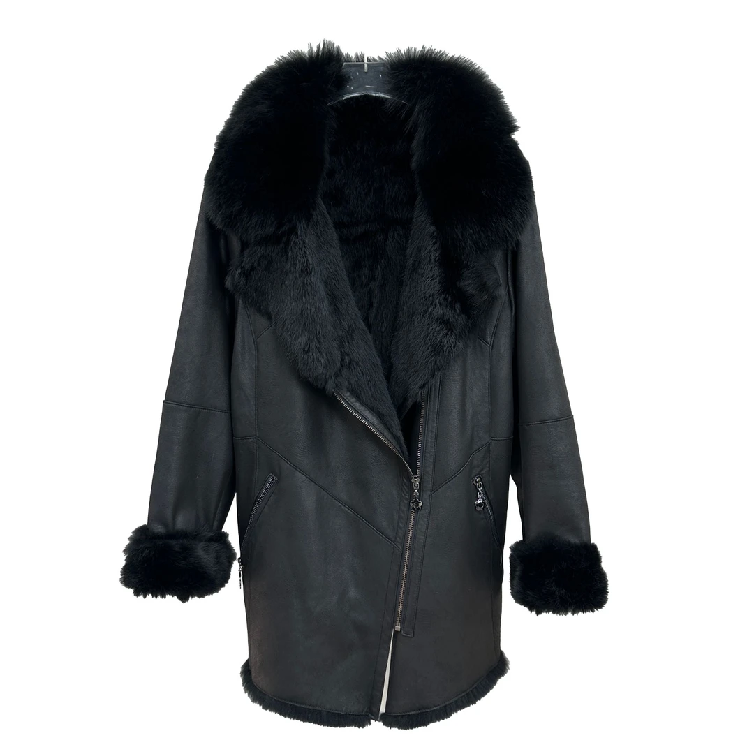 【TANTAN】时尚长款百搭长款外套#93