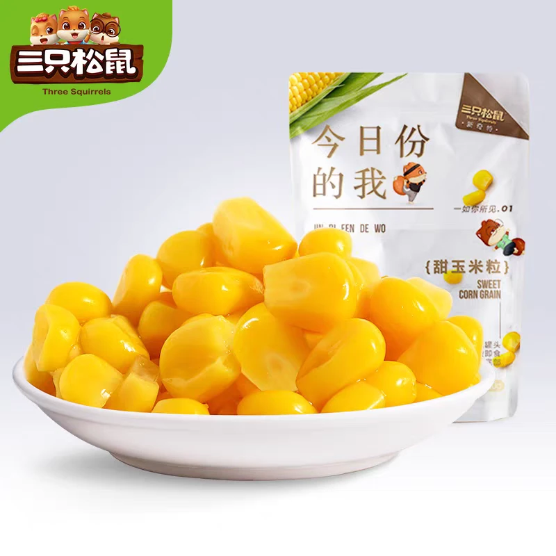 三只松鼠 0添加甜玉米粒120g