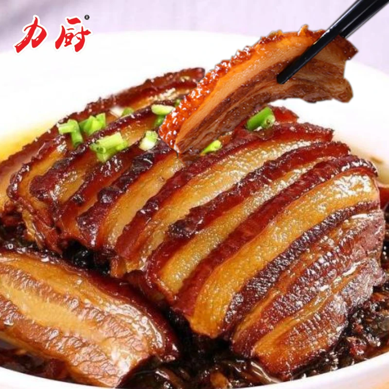 力厨【拍一发三】虎皮梅菜扣肉500g/碗真空熟食下酒菜无添加剂 团