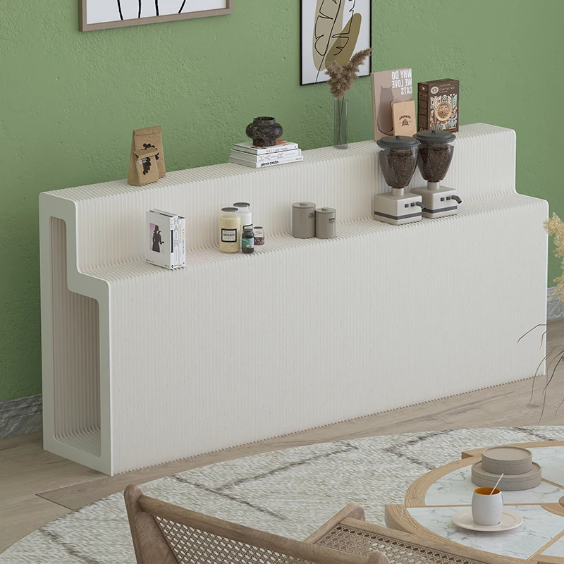 简约时尚中空长条展台展厅可折叠可收纳展示柜