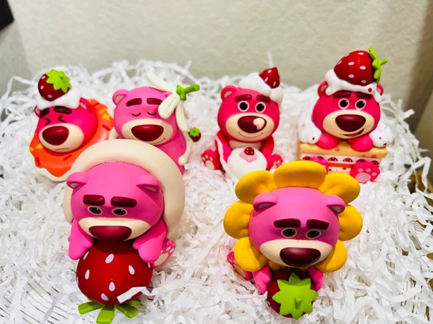 大草莓熊全套6个