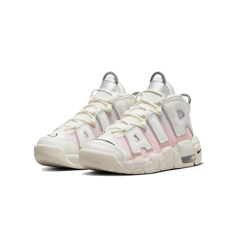 Nike耐克Air More Uptempo GS皮蓬大AIR 女款 粉白渐变DQ0514-100