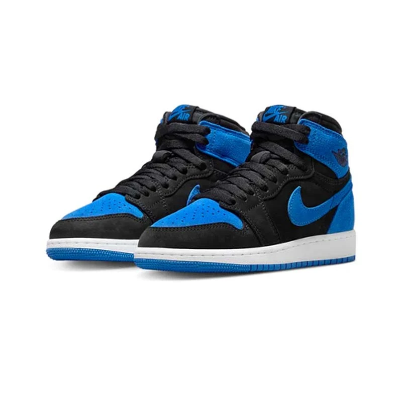 Air Jordan 1 AJ1 皇家蓝 翻毛皮 复古篮球鞋 FD1437-042