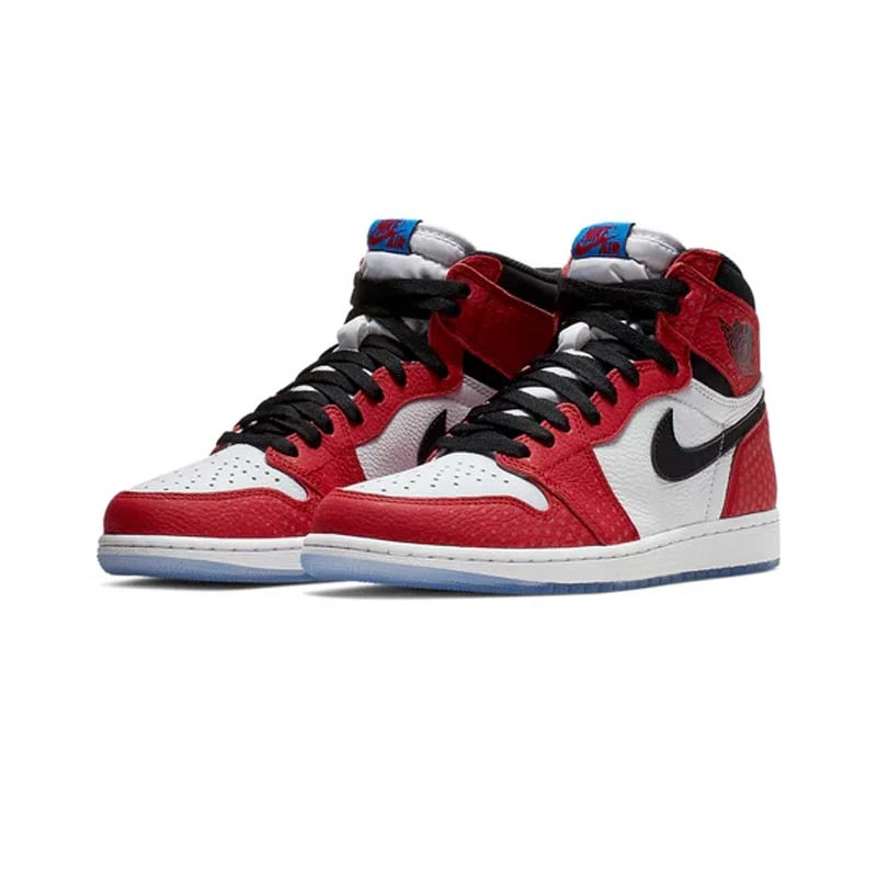 Air Jordan 1 AJ1 OG蜘蛛侠芝加哥白红篮球鞋555088-602