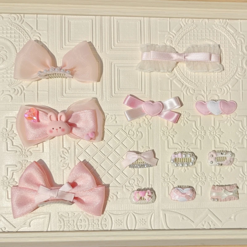 细闪手工自制宠物发卡bb夹梳夹马尔济斯约克夏西施猫猫鼻梁夹超仙