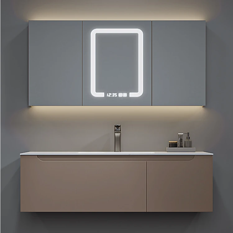 亿旋卫生间洗漱台洗手池定制浴室柜QY077