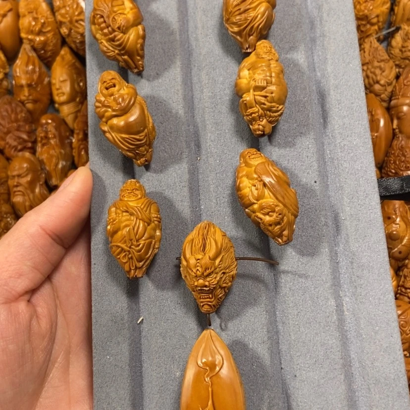 【闪购商品】橄榄核核雕高****店420爱