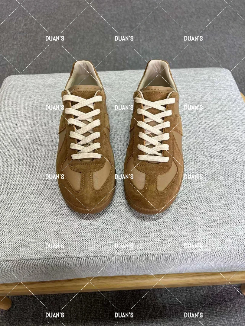 2023秋季新品 欧货经典拼色复古时尚百搭小脚低帮运动德训鞋